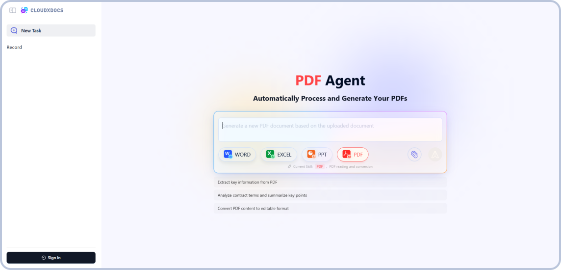 Spire.Word AI Agent Interface