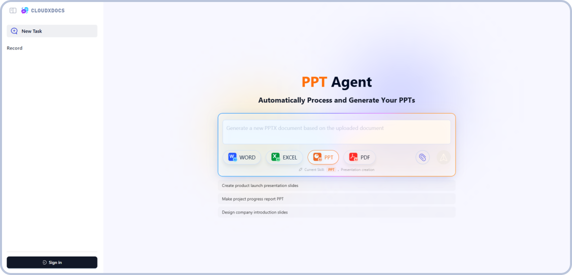 Spire.Word AI Agent Interface