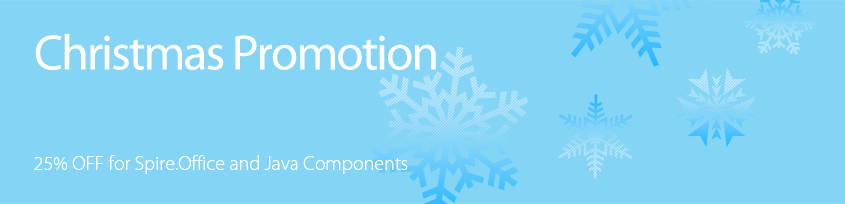 E-iceblue Christmas Promotion