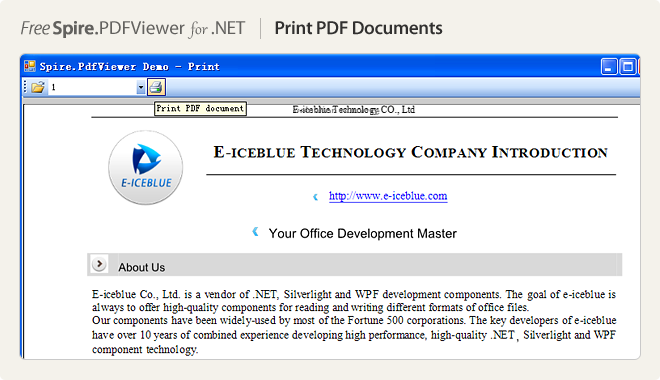 Print PDF Documents