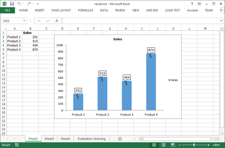 How to Add Data Callout Labels to Charts in Excel in C#