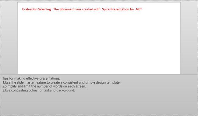 How to Add a Numbered List to Notes in PowerPoint in C#