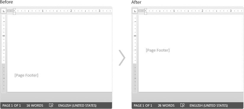 Adjust the Height of Headers and Footers in a Word document in C#