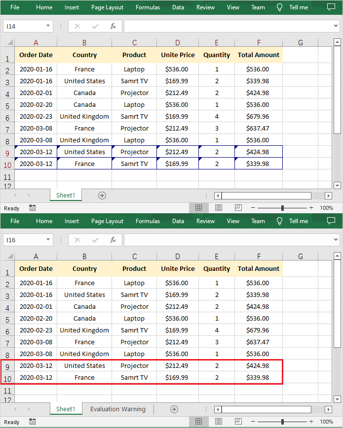 C#/VB.NET: Accept or Reject Tracked Changes in Excel