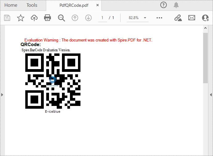 C#: Add Barcodes to PDF