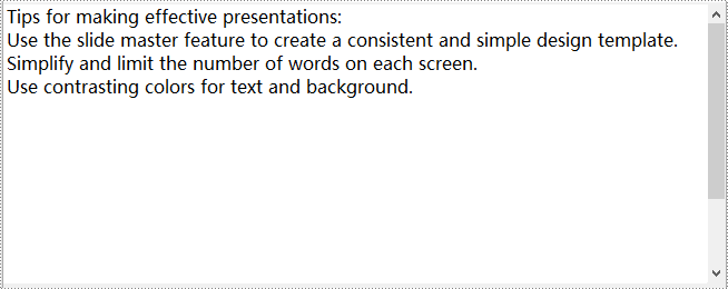 C#/VB.NET: Add, Read or Delete Speaker Notes in PowerPoint