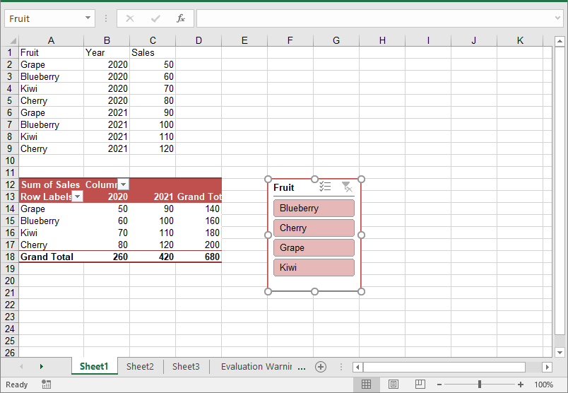 Add Slicers to Pivot Tables in Excel