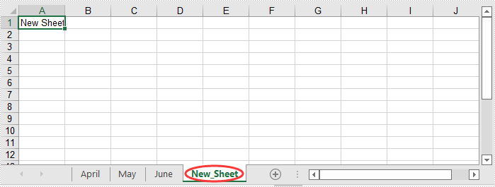 C#/VB.NET: Add Worksheets to Excel