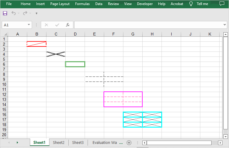 How To Add Default Cell Borders In Excel