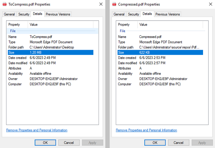 C#/VB.NET: Compress PDF Documents