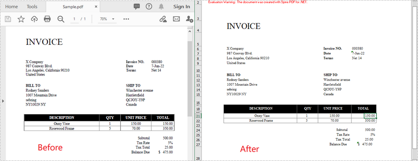 C#/VB.NET: Convert PDF to Excel