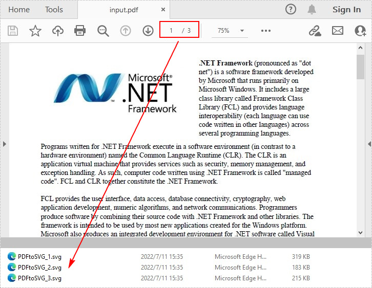 C#/VB.NET: Convert PDF to SVG