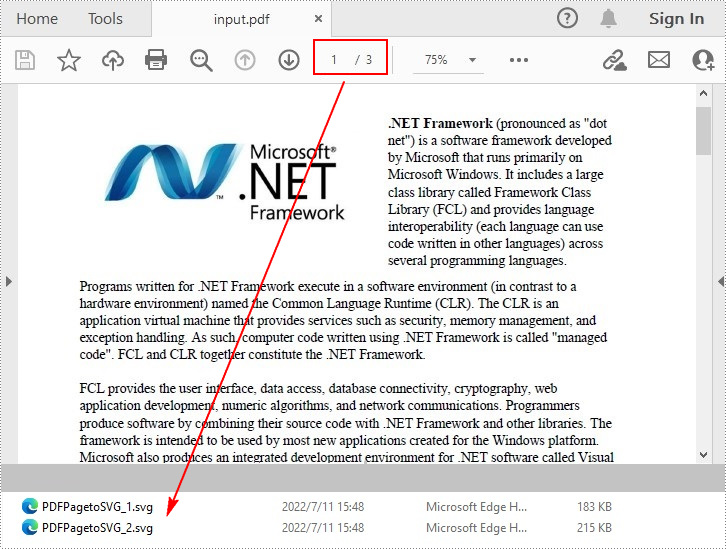 C#/VB.NET: Convert PDF to SVG