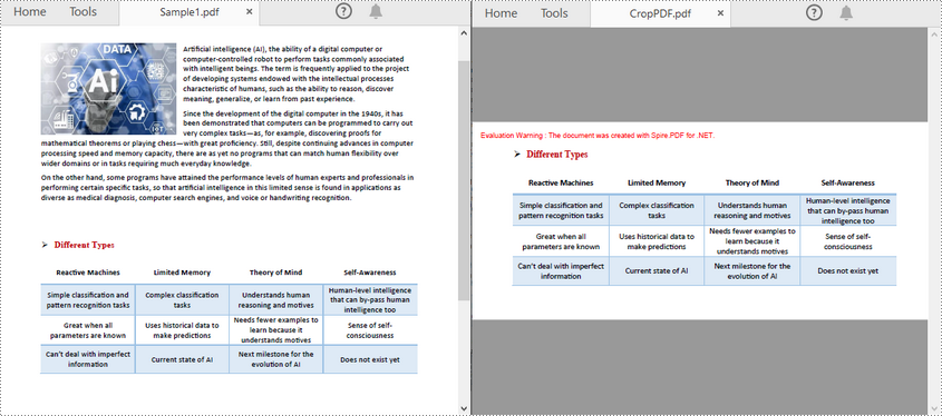 C#: Crop Pages in PDF