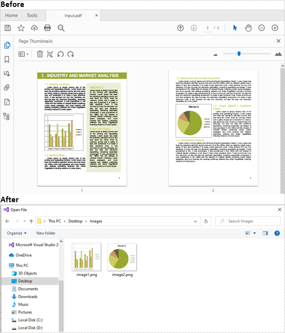 C#/Vb.Net: Extract Images From Pdf