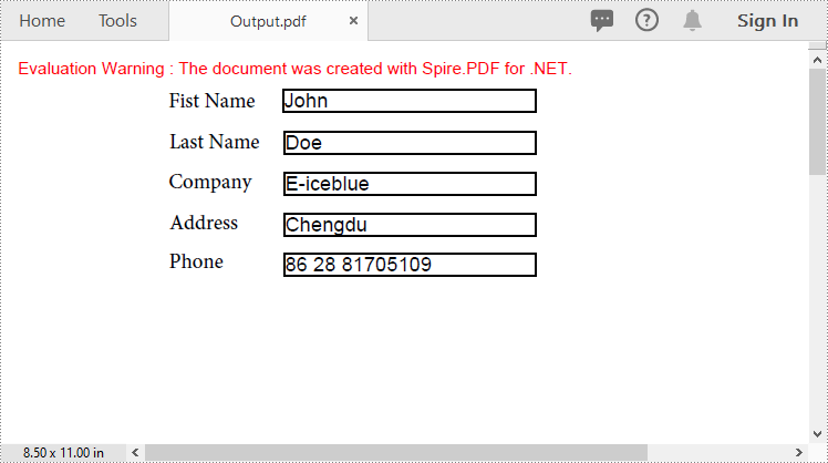 C#: Import and Export PDF Form Data