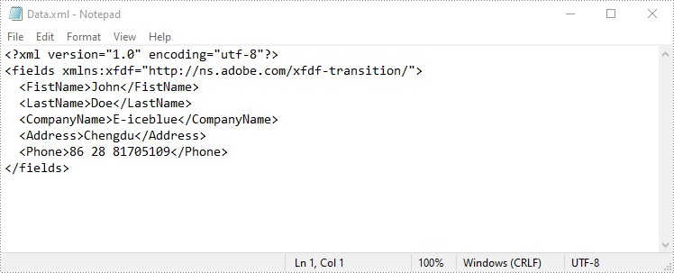 C#: Import and Export PDF Form Data