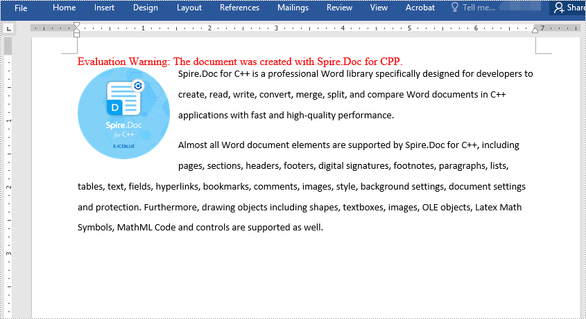 C++: Insert Images into Word Documents