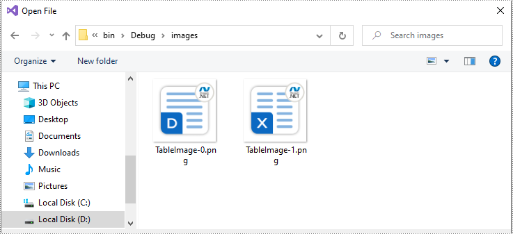 C#/VB.NET: Insert or Extract Images from Tables in Word 