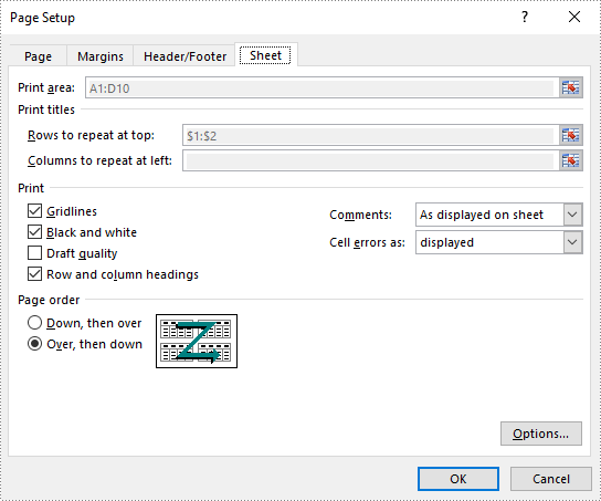 C#/VB.NET: Print Excel Documents