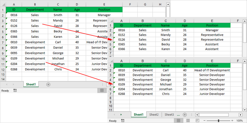 C#/VB.NET: Split an Excel Worksheet into Multiple Files