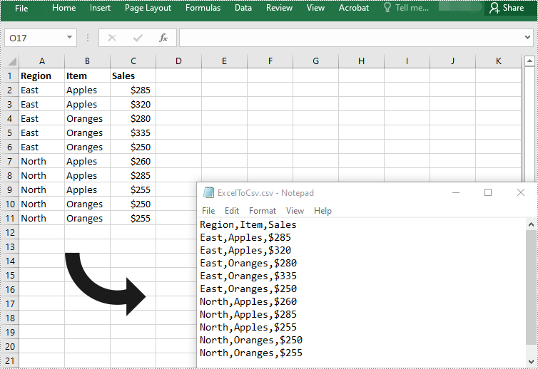 C++: Convert Excel to CSV or CSV to Excel
