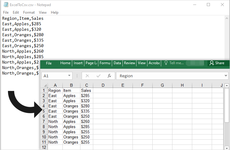 C++: Convert Excel to CSV or CSV to Excel