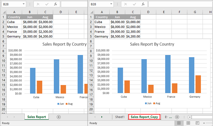 C++: Copy Worksheets in Excel