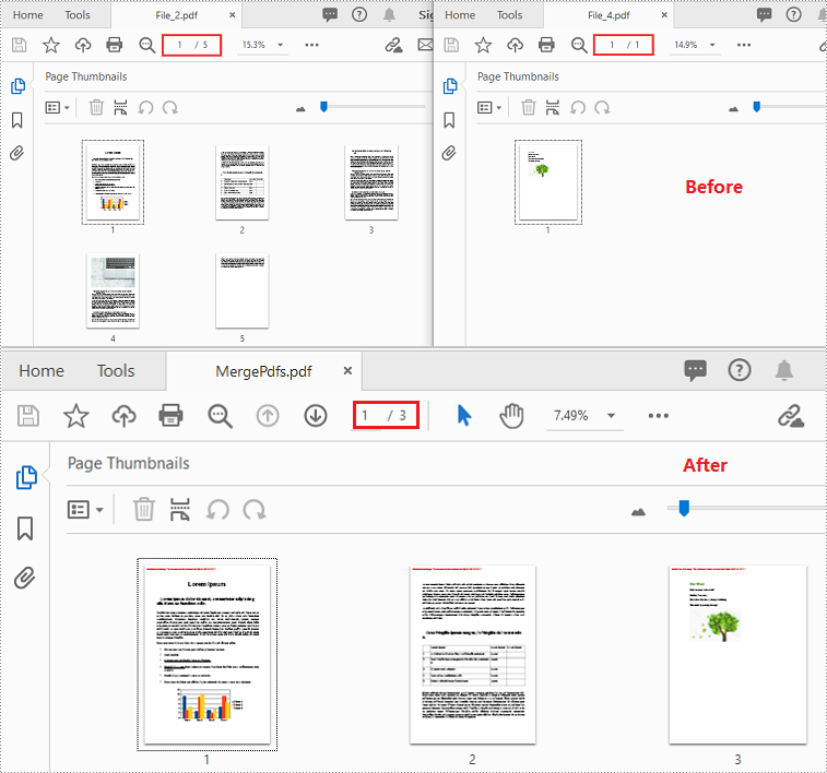 C++: Merge Multiple PDF Files into a Single PDF