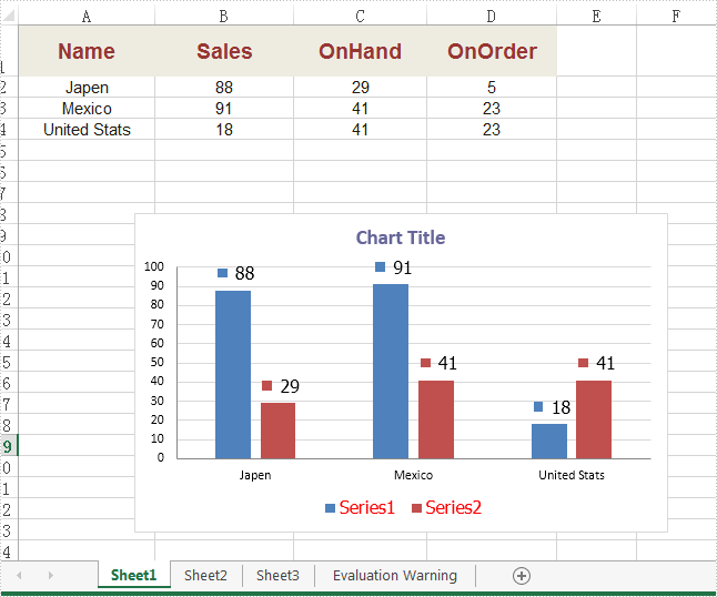 How to set the font for legend and datalable in Excel Chart