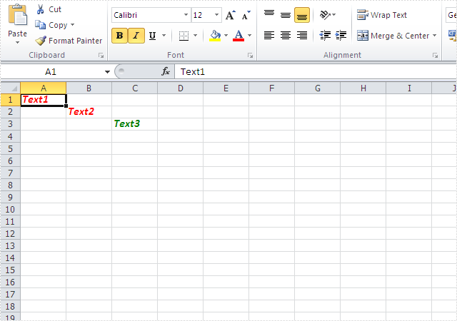 How to clone Excel Font Style in C#