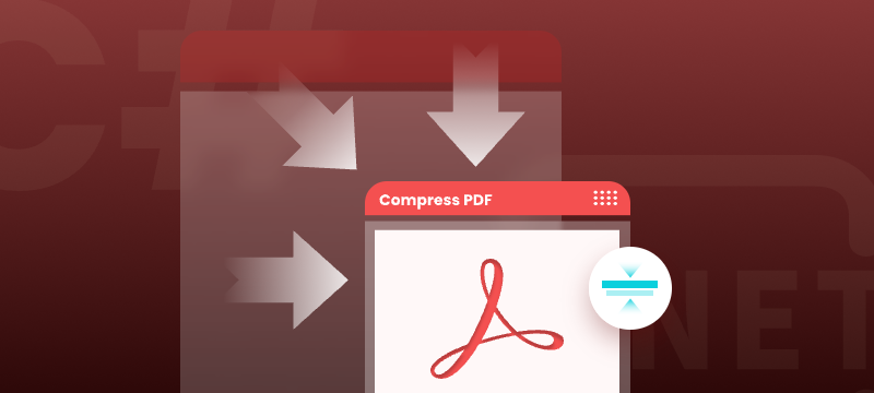 C# code example to compress PDFs