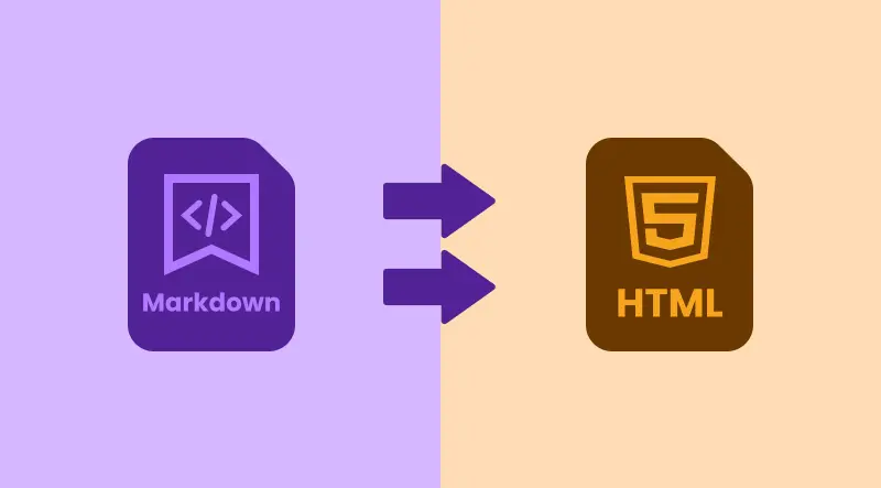 Guide visuel étape par étape pour convertir Markdown en HTML