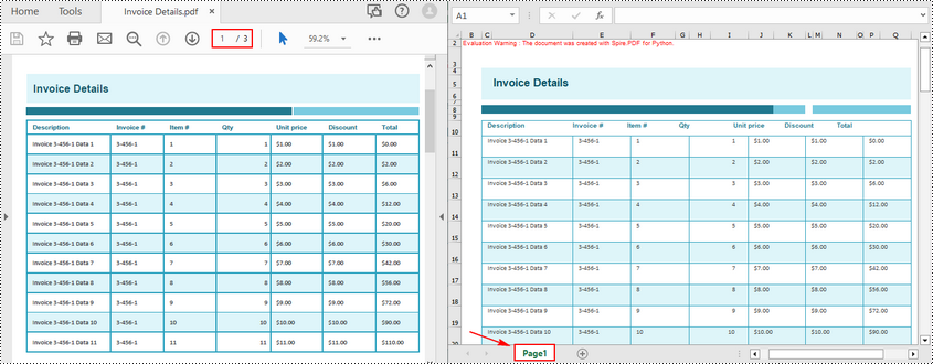 Convert PDF to Excel in Python 