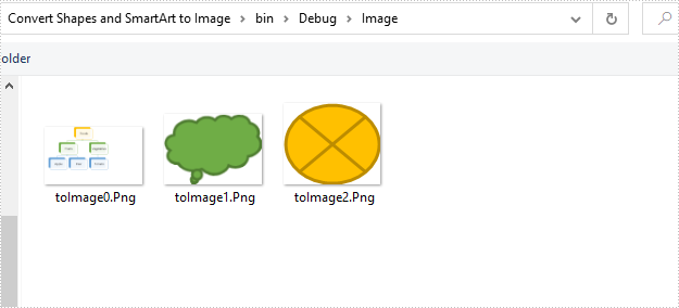 Convert Shapes and SmartArt in Excel to Image in C#, VB.NET