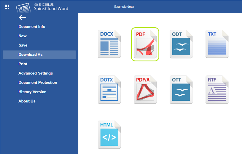 Convert Word, Excel, and PowerPoint Files to PDF Online