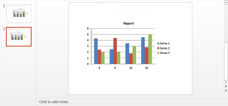 Copy chart within the same PowerPoint document