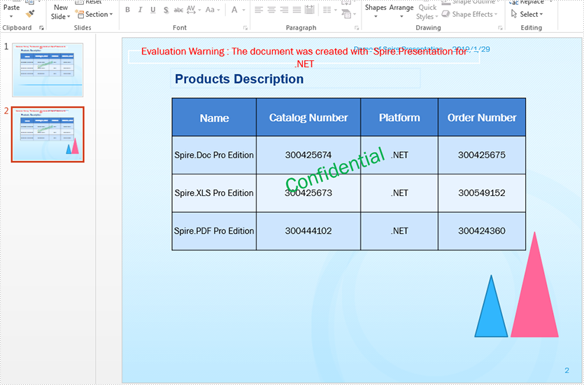 C# Copy shapes between slides in PowerPoint document