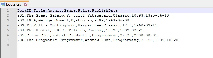 CSV Output Generated from DataTable using C# and Spire.XLS Library