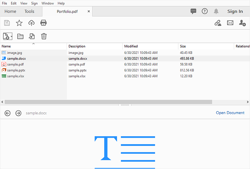 Detect if a PDF File is a Portfolio in Java