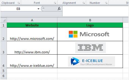 Embed image in HTML when converting Excel to HTML