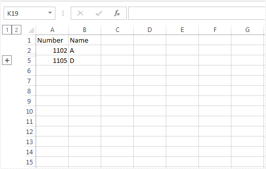 Expand and Collapse Groups in Excel with C#