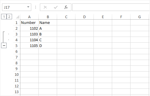 Expand and Collapse Groups in Excel with C#