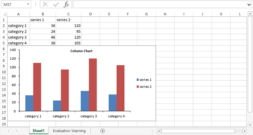 Hide Gridlines in Excel Chart in Java