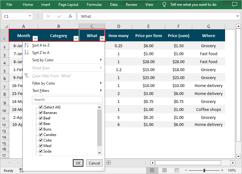 Using C# to Add Excel Autofilters