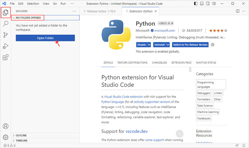 How to Install Spire.Doc for Python in VS Code