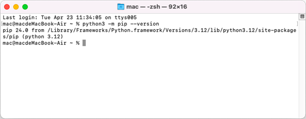 How to Install Spire.XLS for Python on Mac