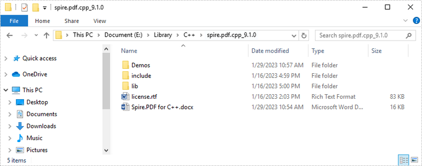 How to Integrate Spire.PDF for C++ in a C++ Application