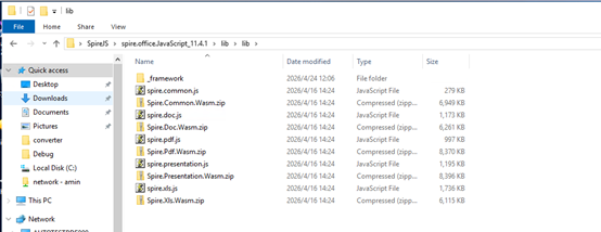 Download Spire.Presnentation for JavaScript library