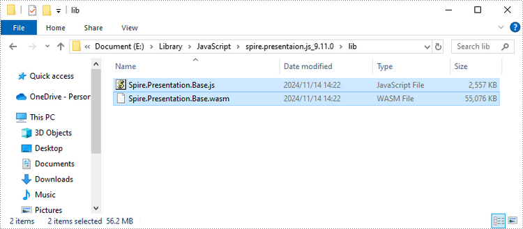 Download Spire.Presnentation for JavaScript library
